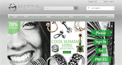 Desktop Screenshot of magna-collection.com